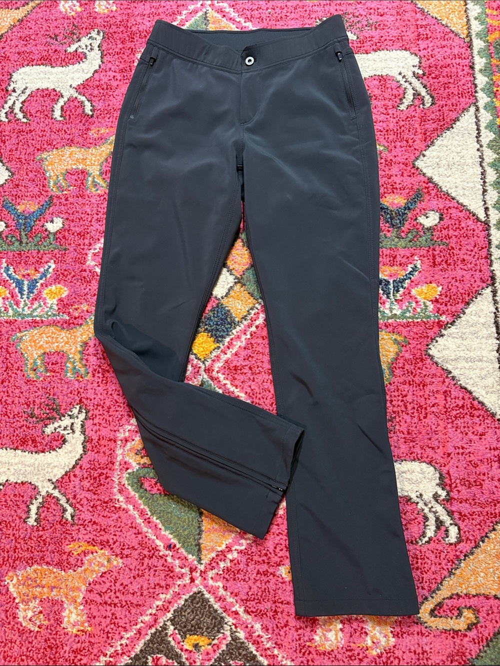 Kuhl Black Stretch softshell fleece lined  Pants in size 10R
